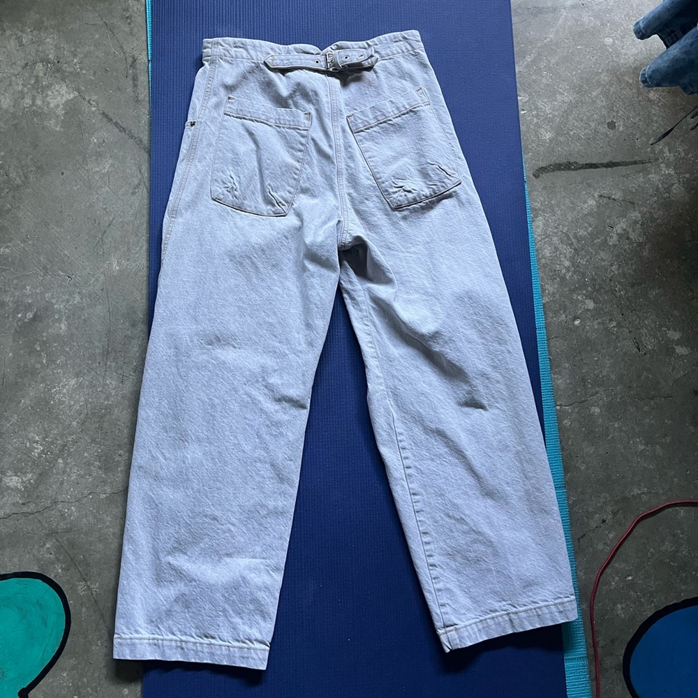 Rachel Comey jeans with knee holes
